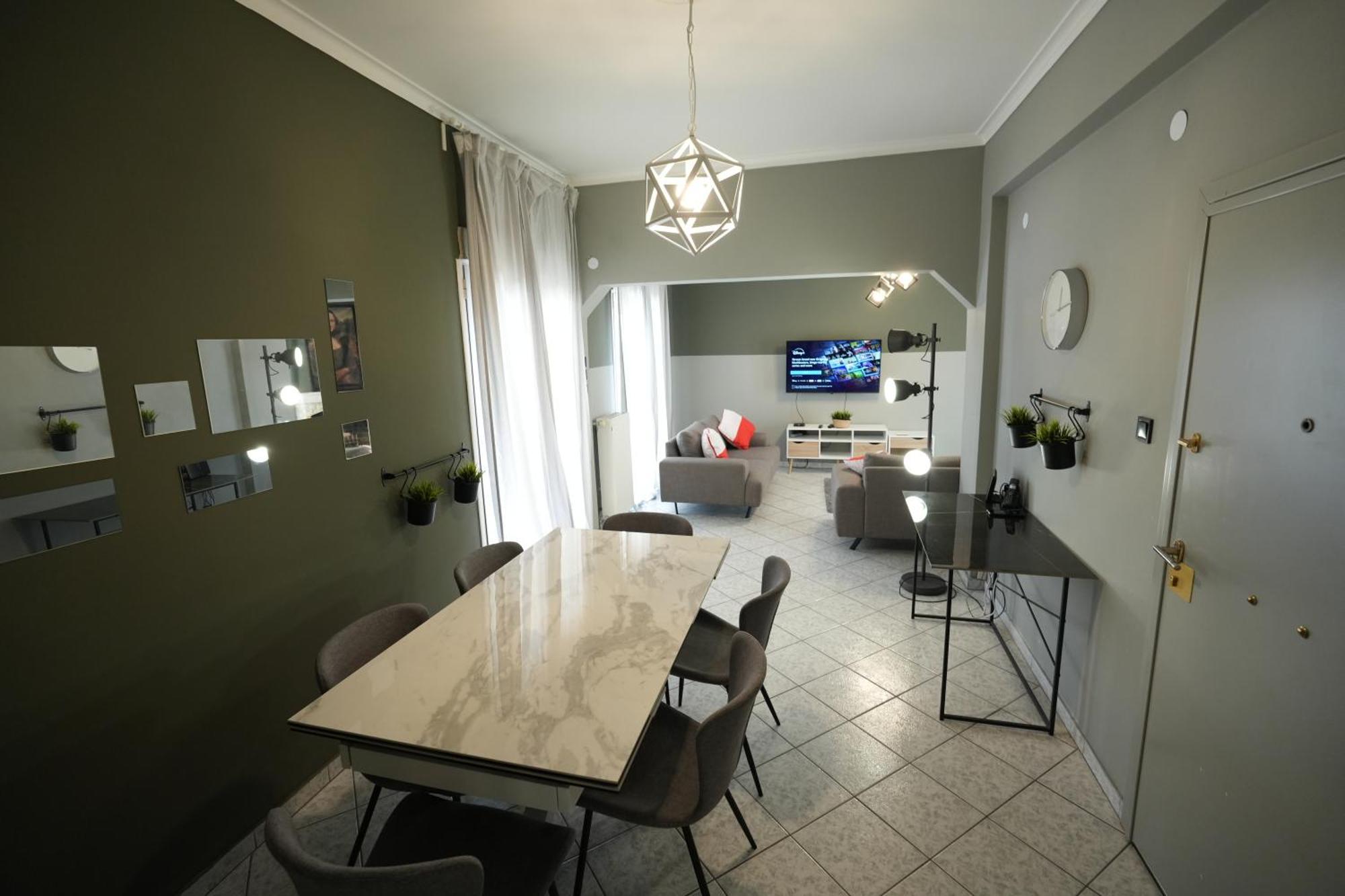 Modern Athenian Penthouse Appartement Buitenkant foto