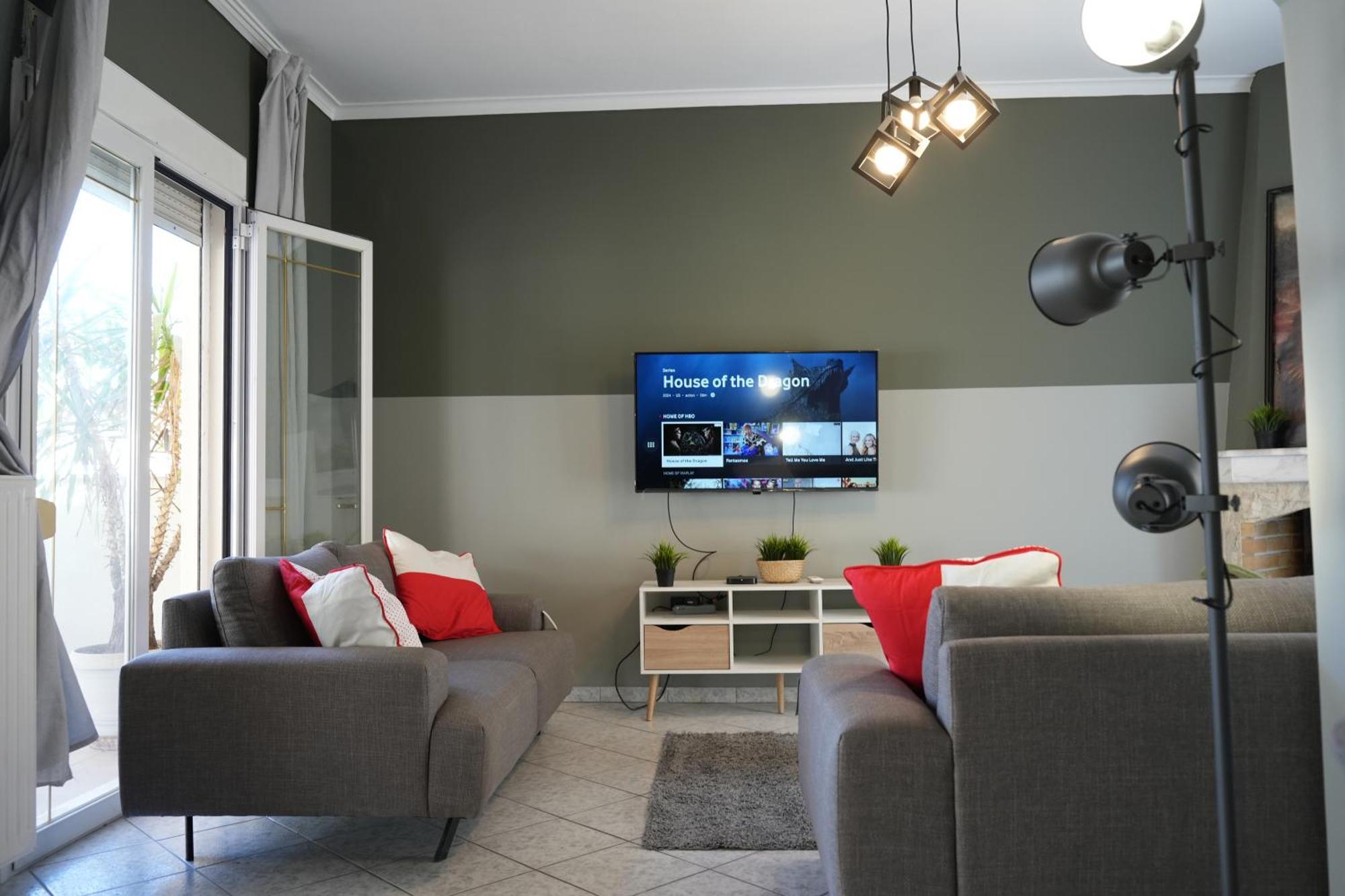 Modern Athenian Penthouse Appartement Buitenkant foto