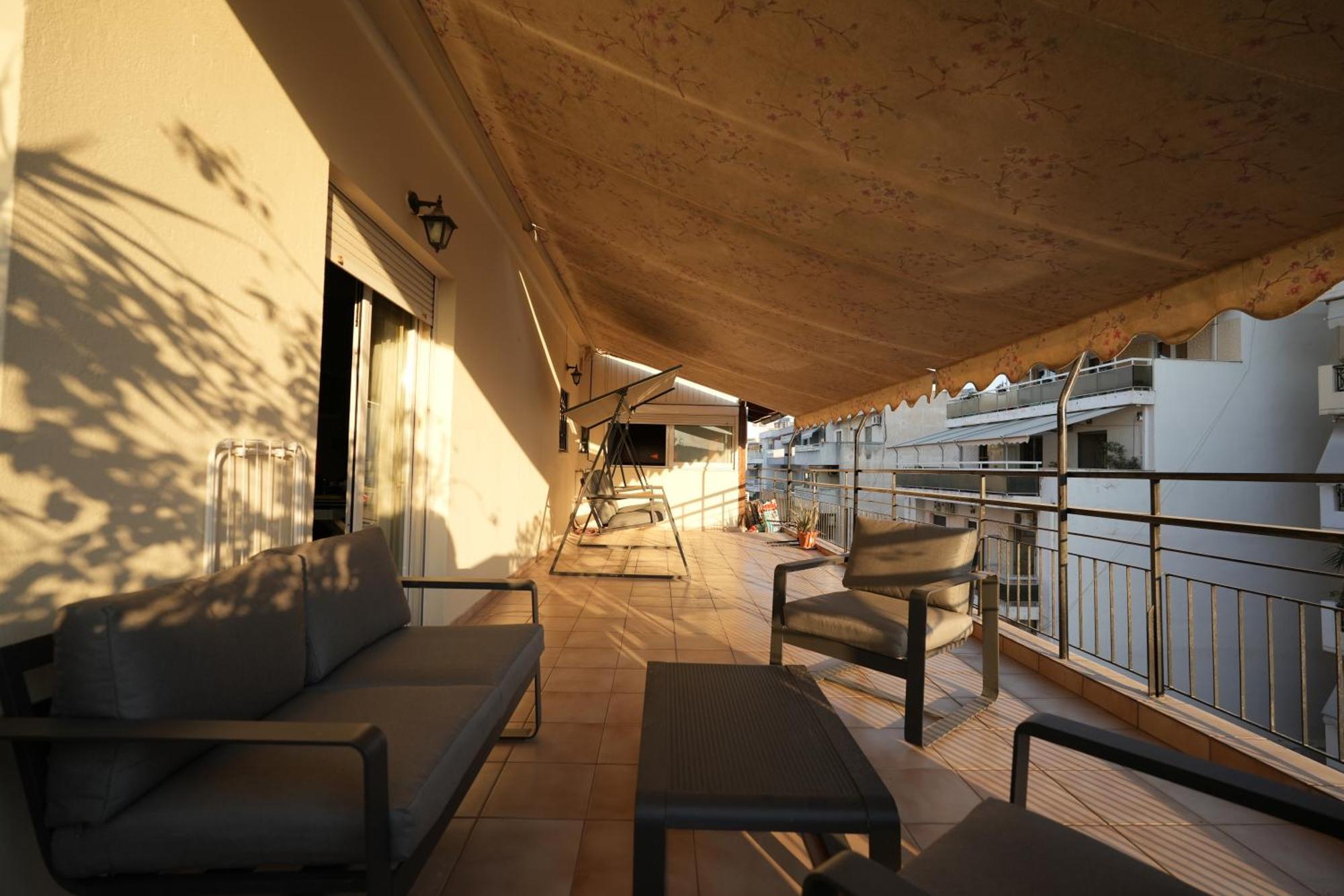 Modern Athenian Penthouse Appartement Buitenkant foto